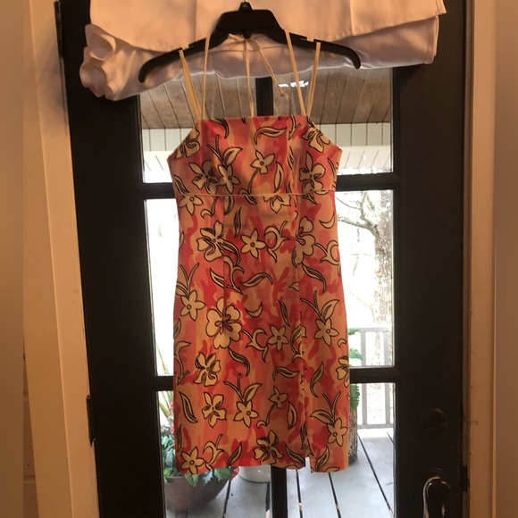 Hawaiian print halter dress size 3 - Picture 8 of 8